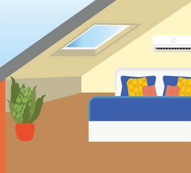 Air conditioning units for loft conversions, Surrey