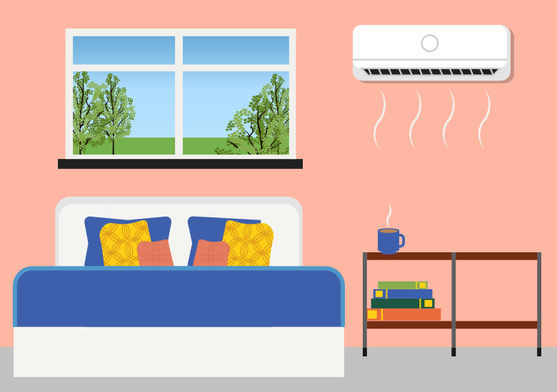 Benefits to air con unit for bedrooms Benefits to air con unit for bedrooms