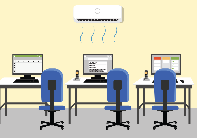 Benefits of office air con Benefits of office air con